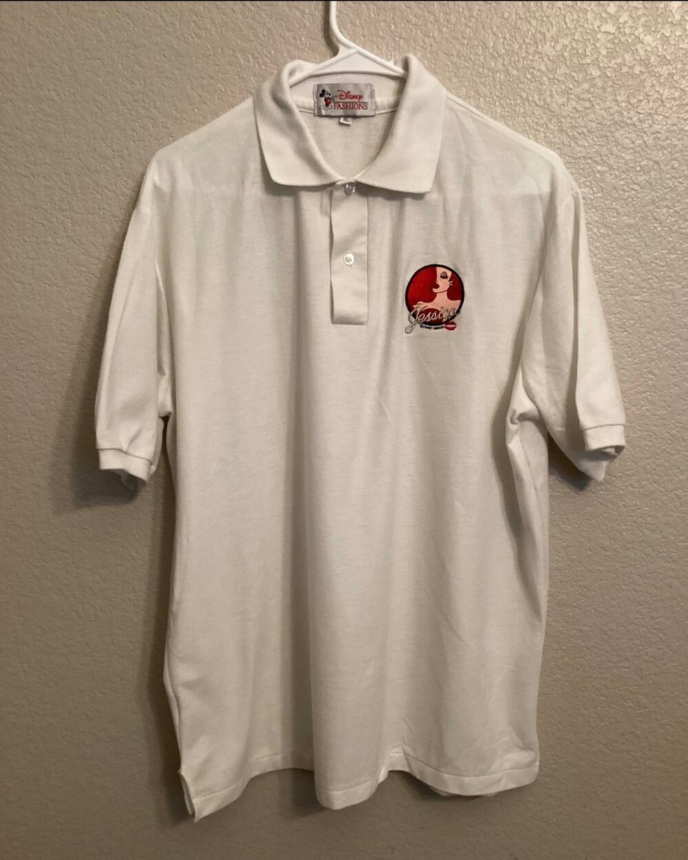 NWOT Vintage Disney Fashions Jessica Rabbit Who Framed Roger Rabbit 1988 Polo XL